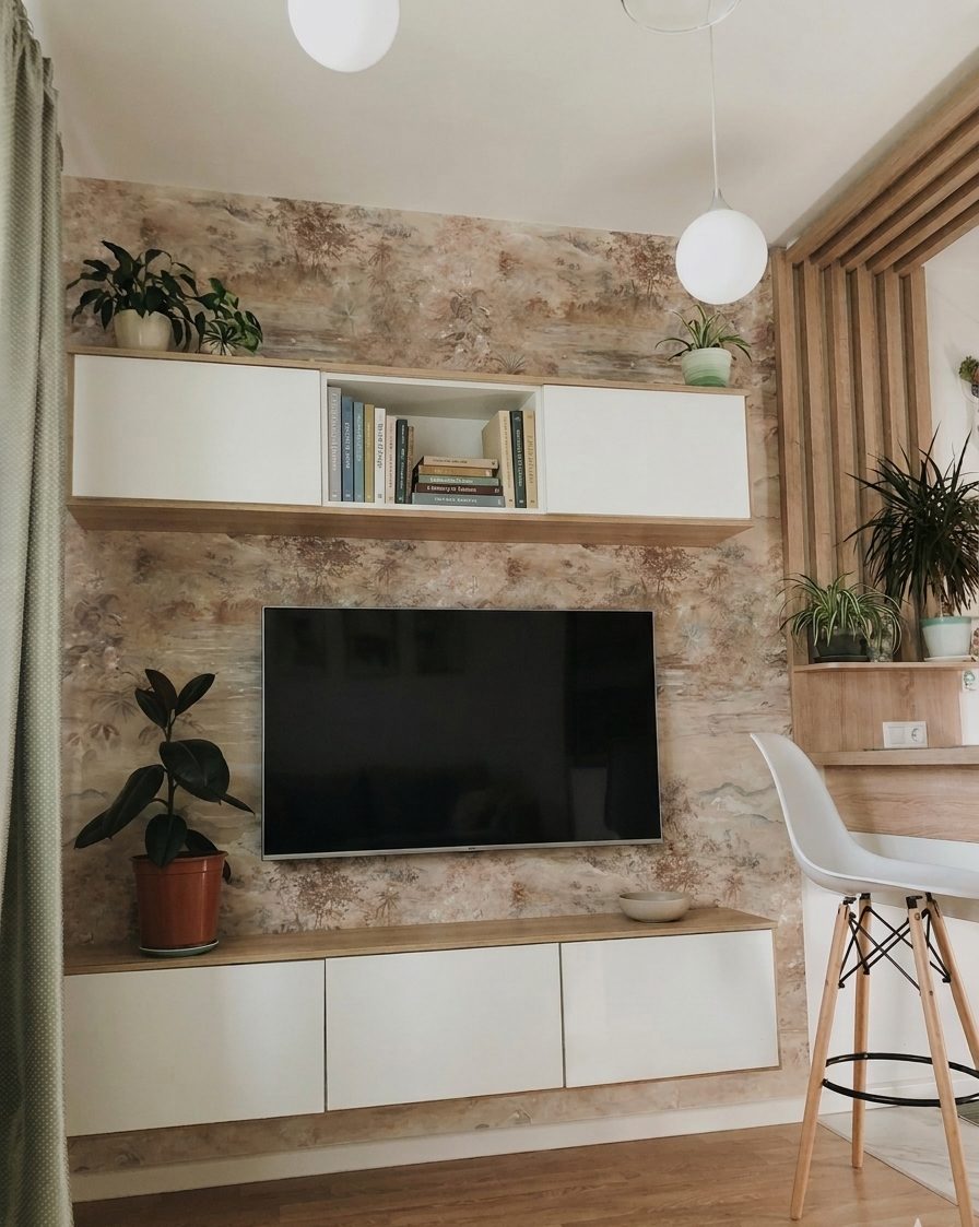 Гостиная с ТВ-зоной