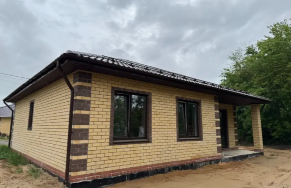 Построенный загородный дом