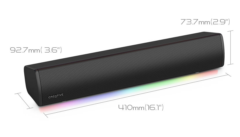 Sound Blaster GS3 — чёрный саундбар