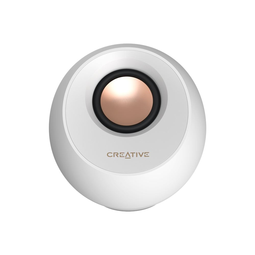 Creative Pebble Pro — белый
