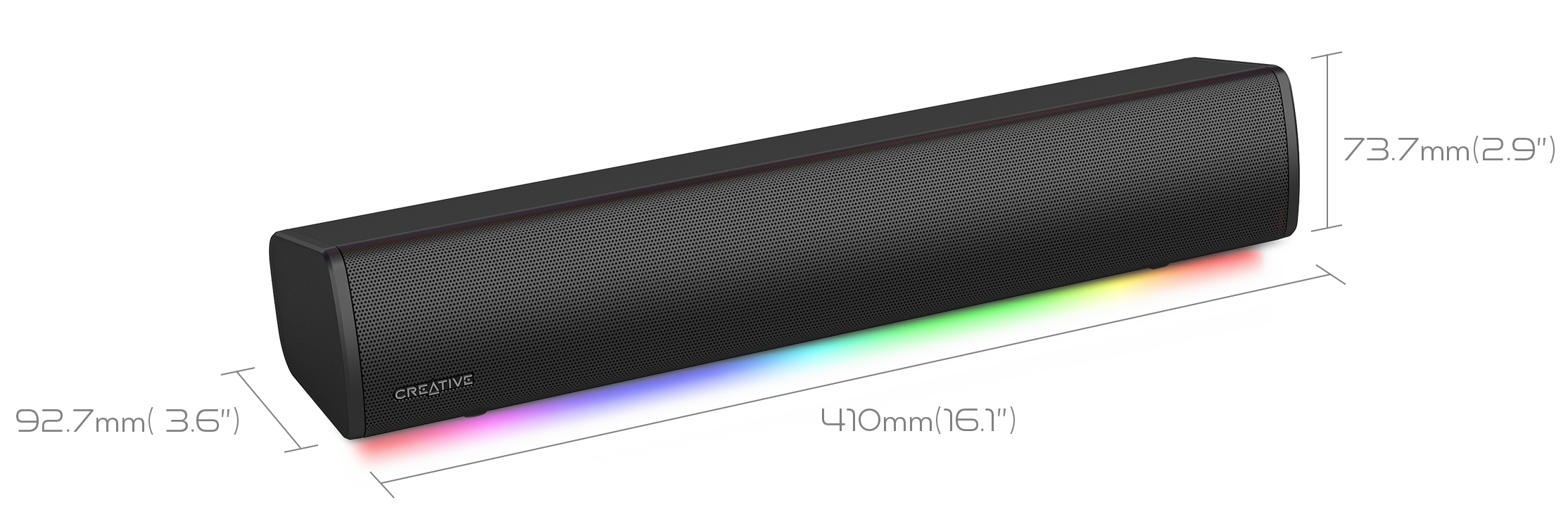 Sound Blaster GS3 — чёрный саундбар