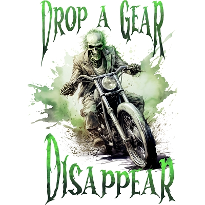 Принт Drop a Gear Disappear