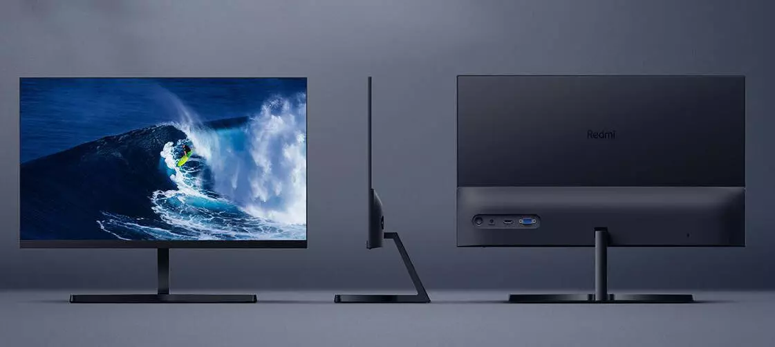 Монитор Xiaomi Redmi Display X24A 23,8" 75Hz (A24FBA-RX)-описание-10 Минималистичный дизайн