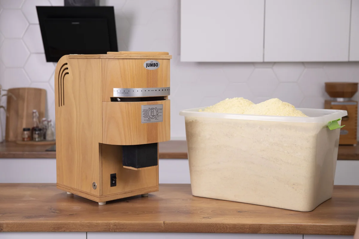 профессиональная коммерческая электрическая мельница комо Jumbo для малого и среднего предприятия пекарни гостиницы
