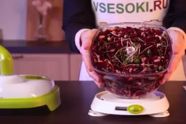 Свекольный салат с проростками польза свеклы
