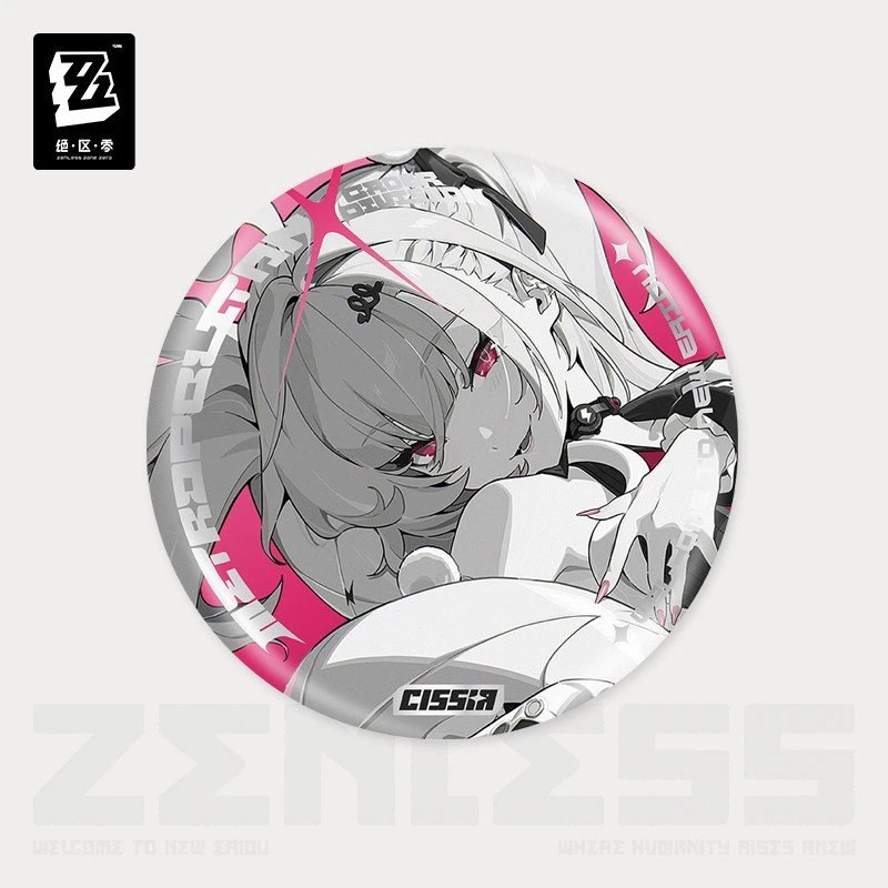 светоотражающий Значок Zenless Zone Zero Cinema Series Циссия