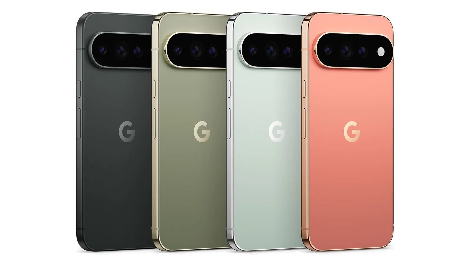 Смартфоны Google Pixel 11 Pro в четырёх цветах — официальное фото Google Смартфоны Google Pixel 11 Pro в четырёх цветах — официальное фото Google