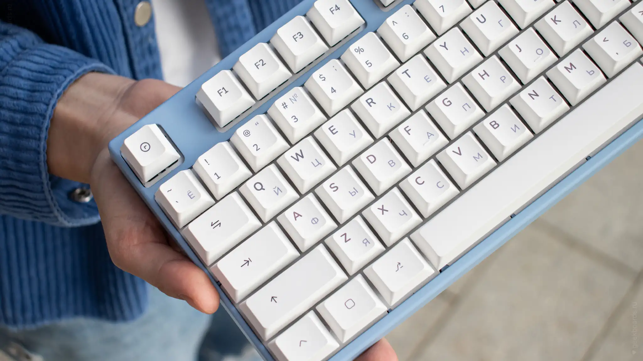 Набор клавиш Geekboards «White Cyrillic» Набор клавиш Geekboards «White Cyrillic»