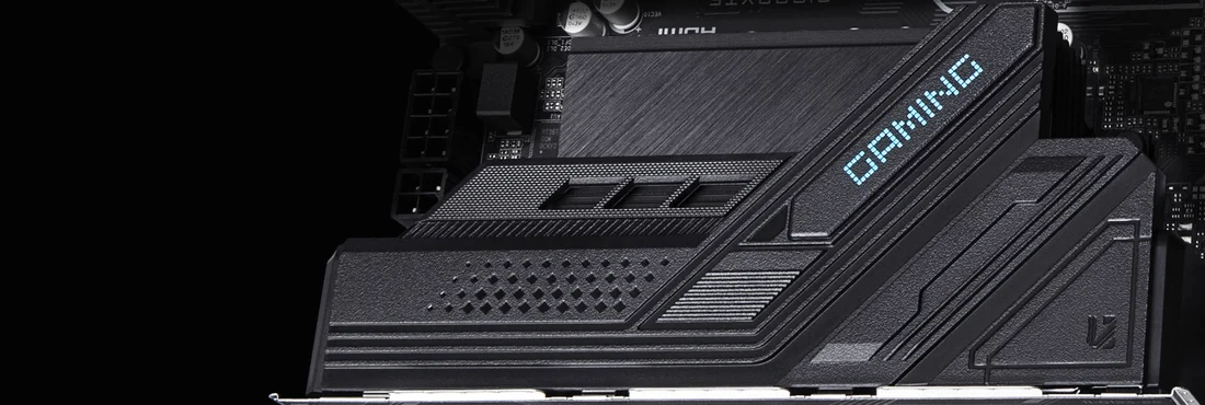 Радиатор VRM платы GIGABYTE X870 GAMING WIFI6