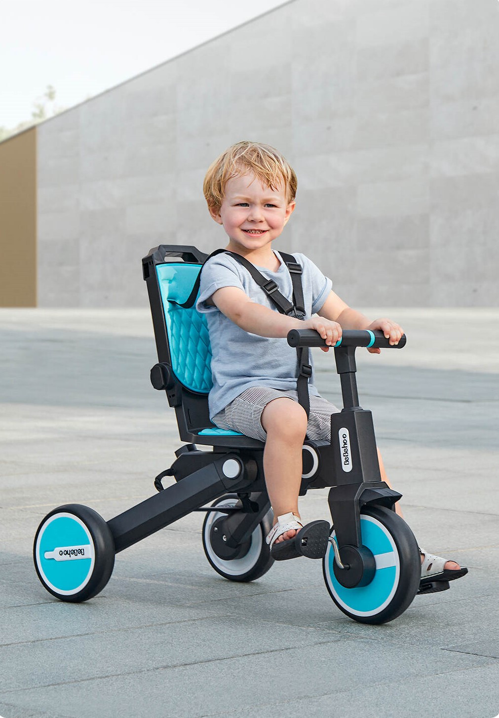 Детский трехколесный велосипед-трансформер Xiaomi BeBehoo Multifunctional Children Tricycle Standard (SL-168)