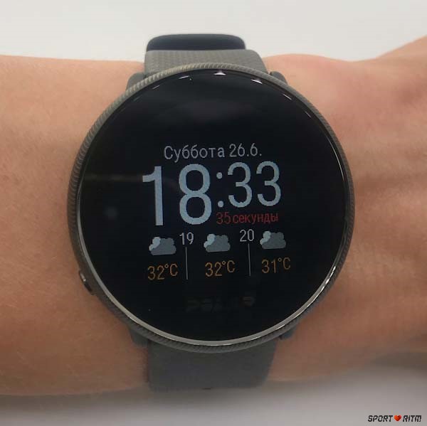 Погода на Polar Ignite 2