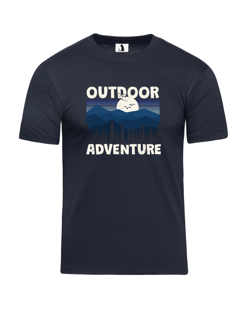 Образец футболки Outdoor adventure unisex Футболка Outdoor adventure unisex