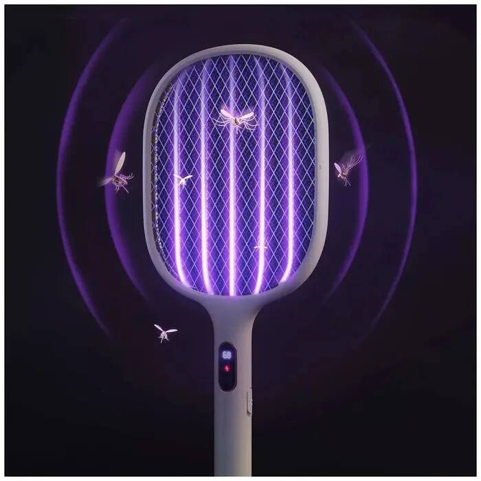 Электрическая мухобойка Qualitell Smart Digital Electric Fly Swatte S1 Pro