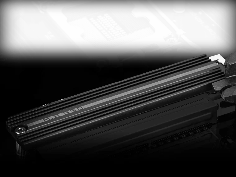 Радиатор M.2 Thermal Guard платы GIGABYTE Z790 EAGLE