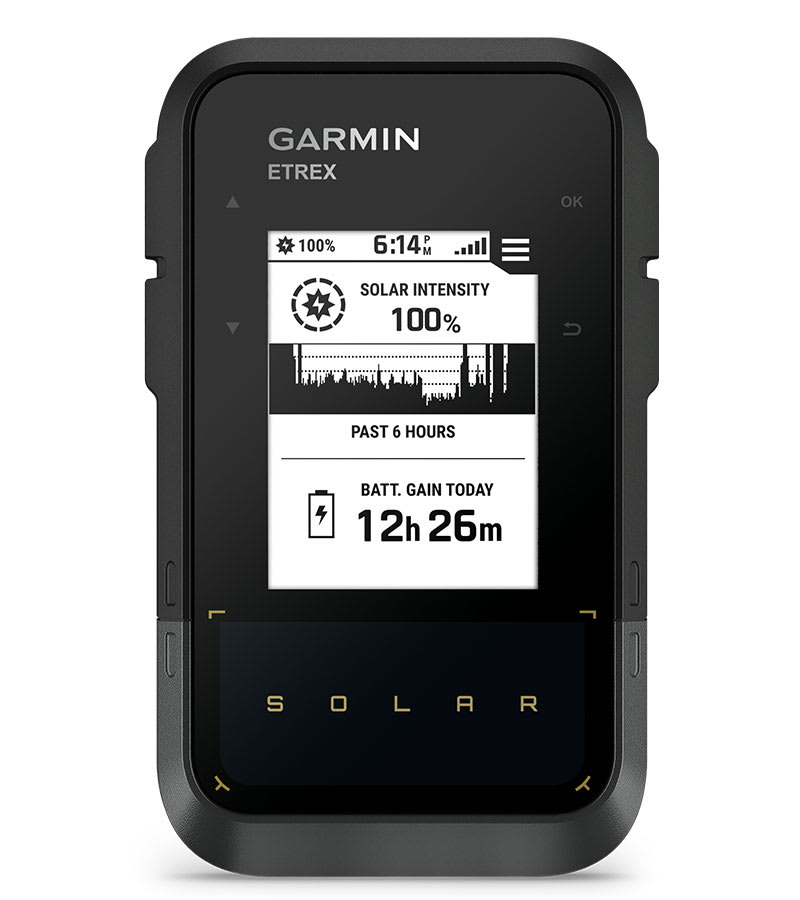 Garmin eTrex Solar: Продолжительная автономность