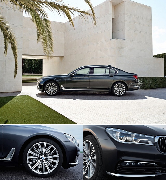 Экстерьер новой баварской машины 2015 BMW 7 серии