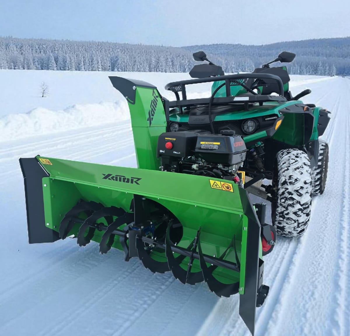 Система выброса снега XATOR