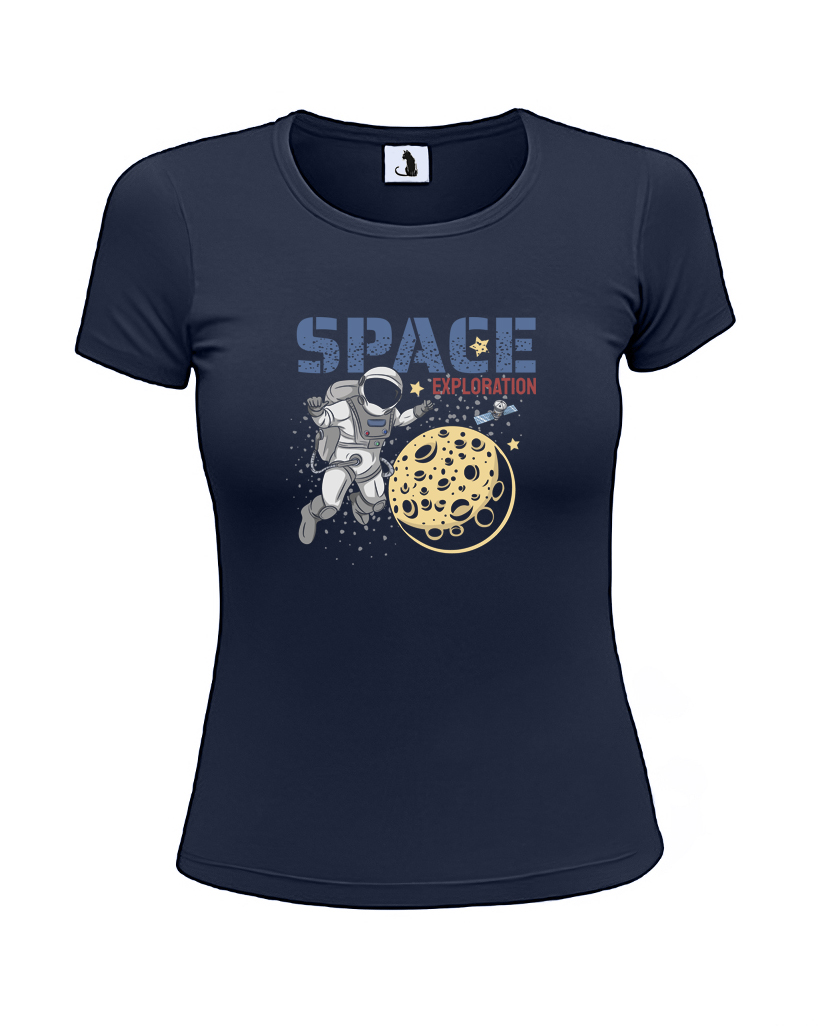 Футболка женская Space exploration 