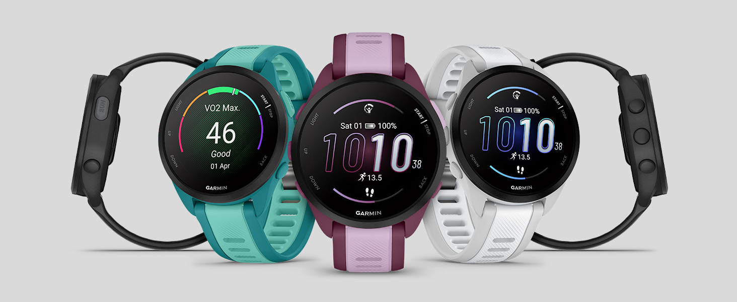 купить Garmin Forerunner 165, Черный | Black (010-02863-20 | 010-02863-AC)