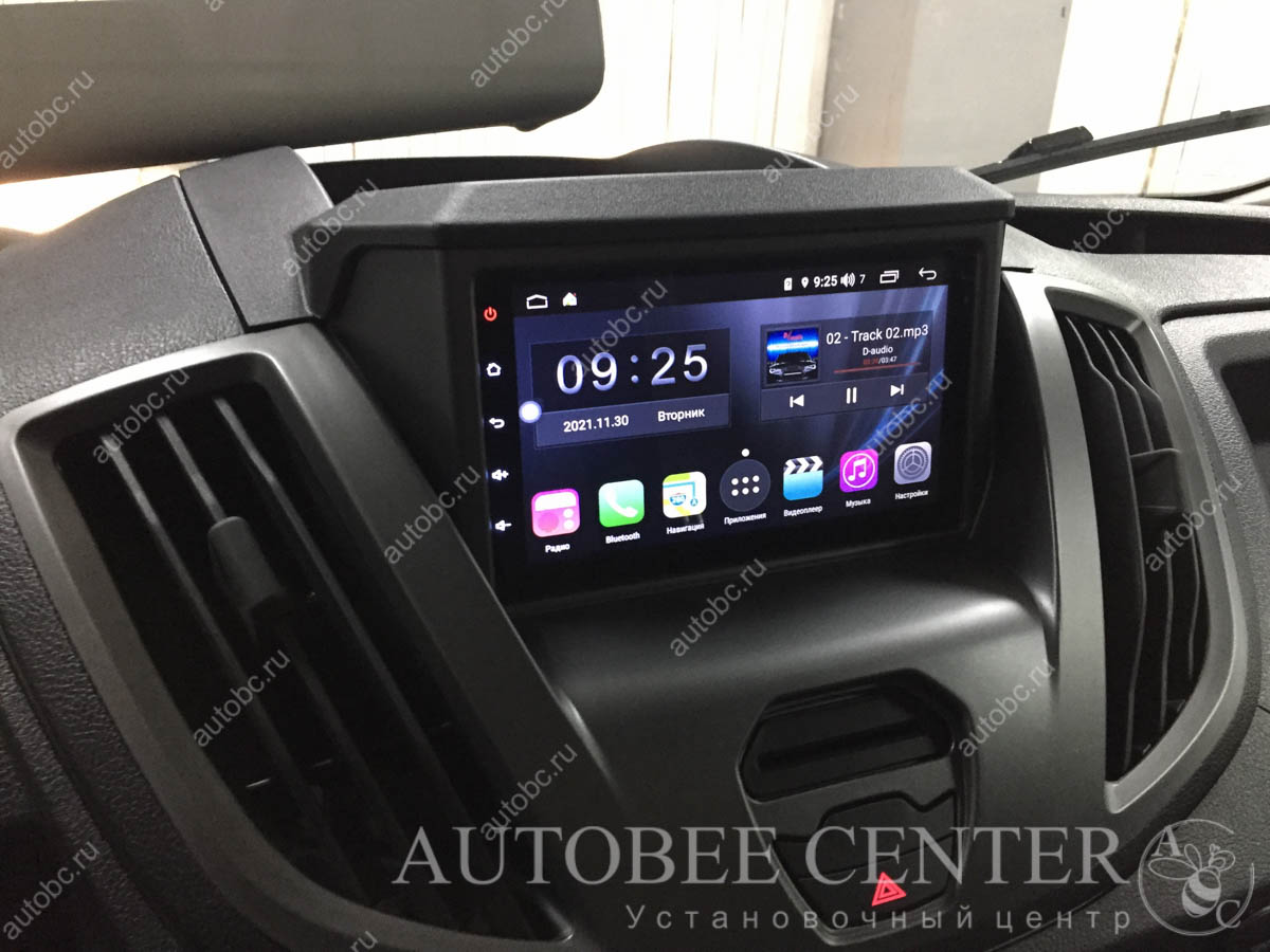 Ford Tranzit (установка камеры заднего вида)