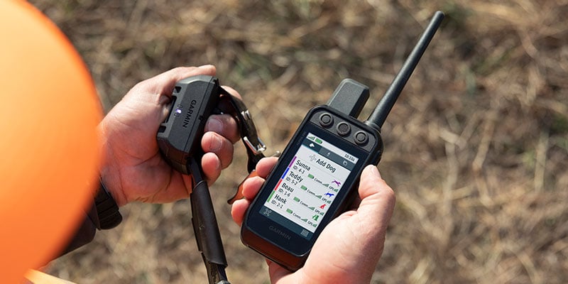 Работа с пультами Garmin Alpha