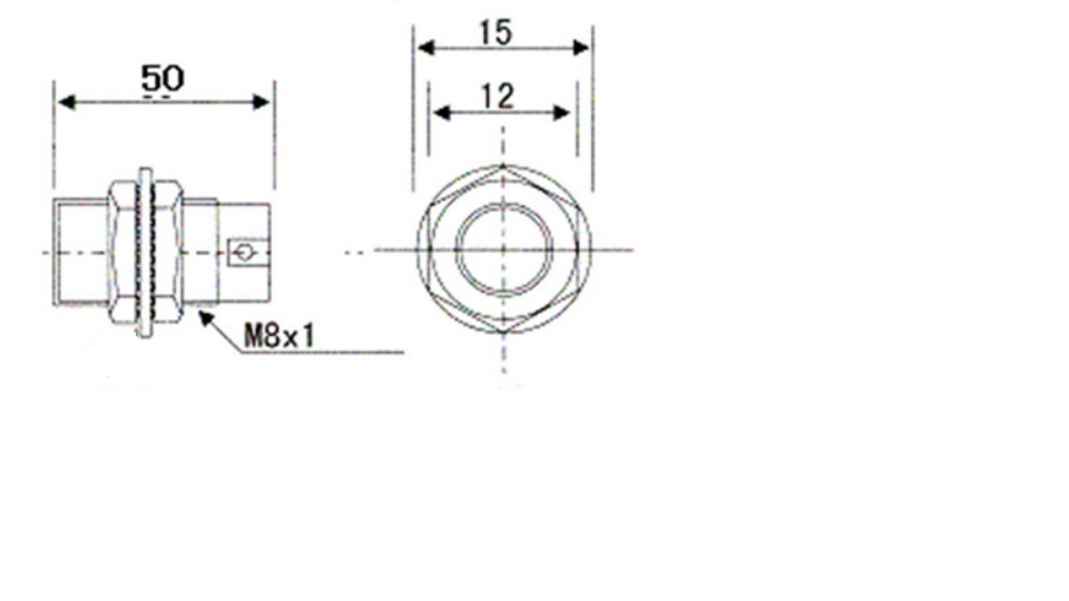 Габаритные размеры TRC08