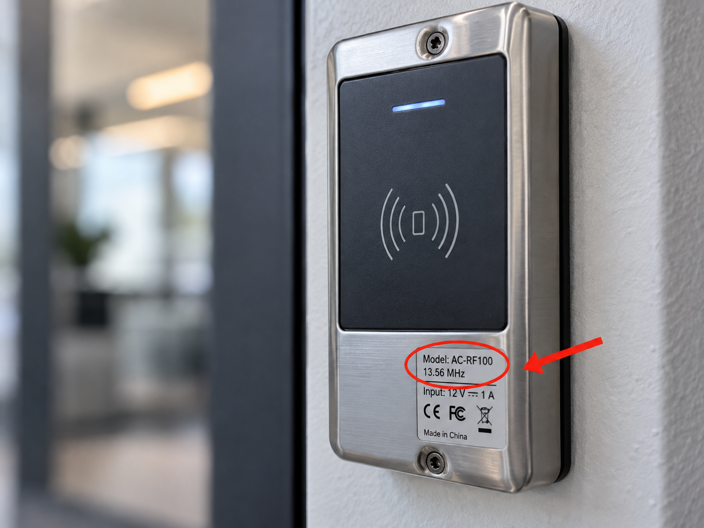 Как узнать, EM-Marine или MIFARE используется в домофоне Как определить тип RFID-ключа: поиск маркировки считывателя и указания рабочей частоты