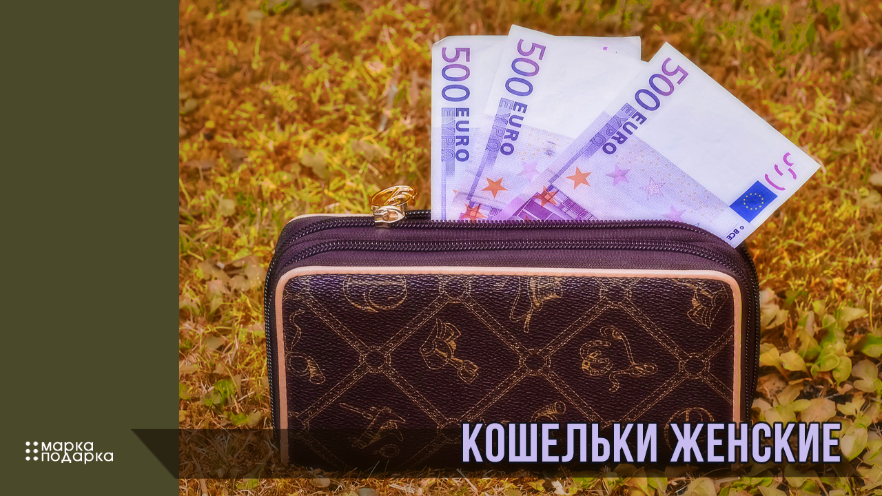 Женские стильные яркие маленькие и большие кошельки портмоне клатчи из натуральной или эко-кожи