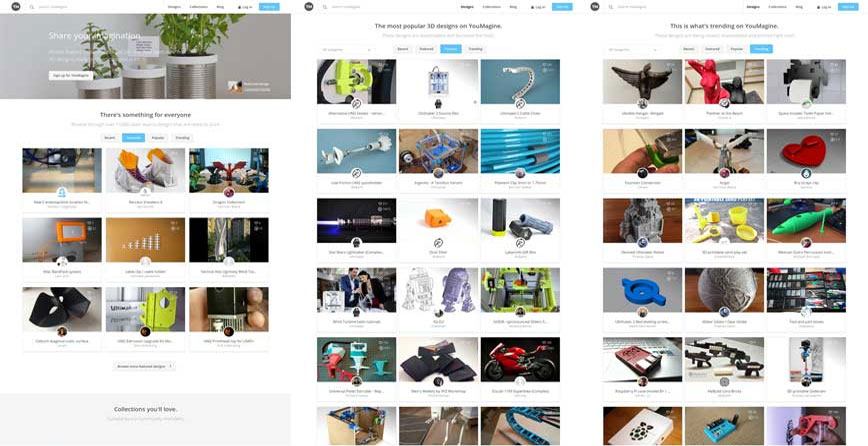 YouMagine модели для 3D принтера
