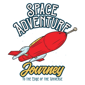 принт Space adventure
