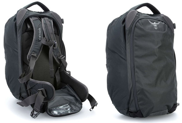 Как скрыть лямки у рюкзака Osprey Farpoint 40