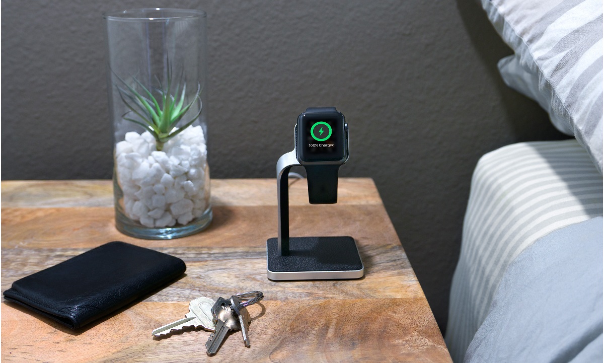 Подставка Mophie Apple Watch Dock Aluminum для Apple Watch Series 3 / 2 / 1.