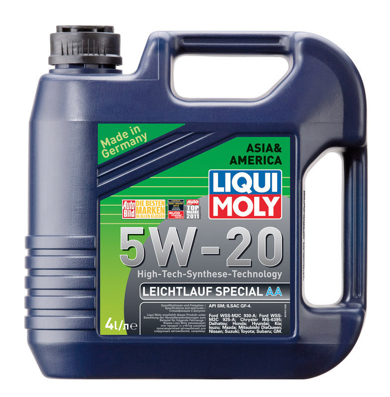 Liqui Moly Leichtlauf Special AA 5W-20 НС-синт. моторное масло Азия Америка