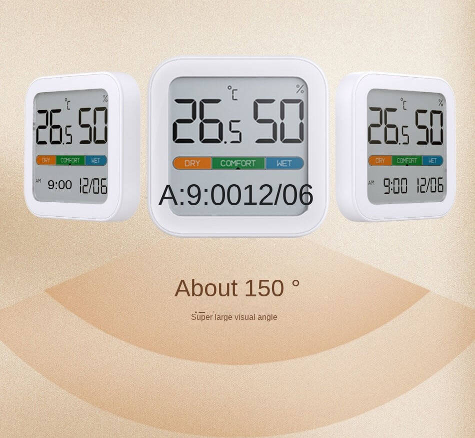 Метеостанция MIIIW Comfort Temperature And Humidity Clock S210 (MW22S06)