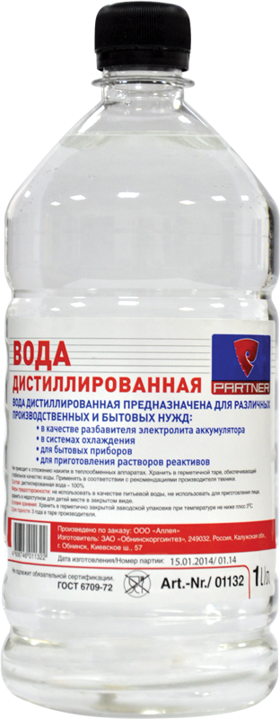 Дистиллированная вода