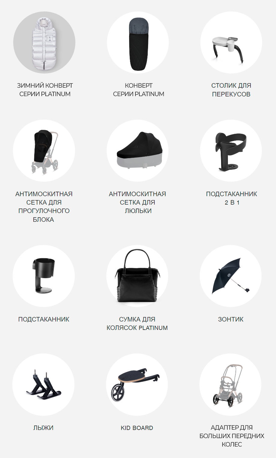 Аксессуары для Cybex Priam