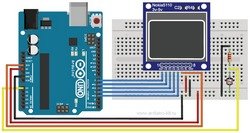 Урок 16:  Графический индикатор. Подключение дисплея Nokia 5110