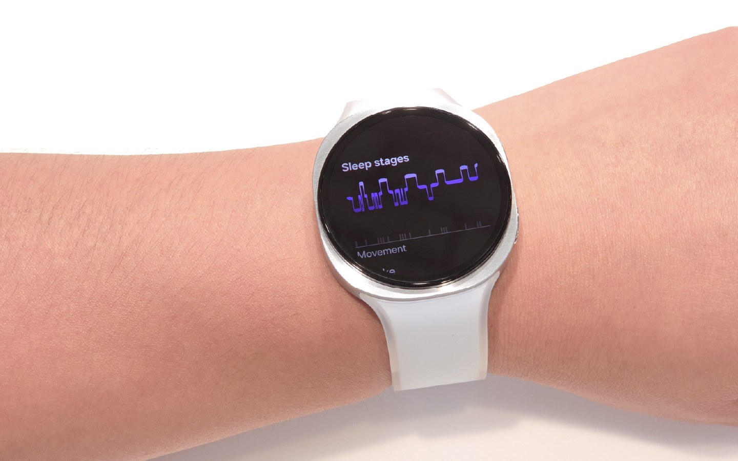 Galaxy Watch 9 показывает фазы сна