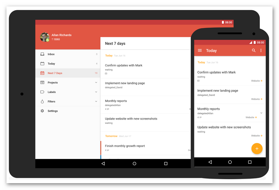 Todoist - программа для планирования