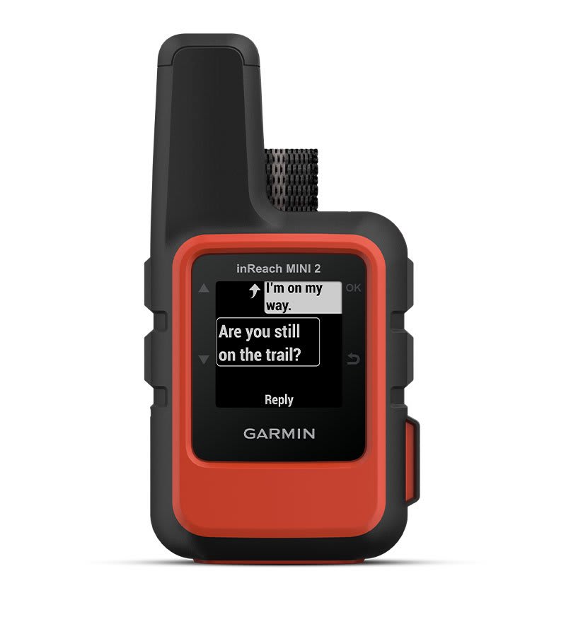 Garmin inReach Mini 2 Flame Red: Двусторонние сообщения