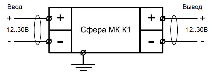 Схема подключения пожарного взрывозащищенного оповещателя Сфера МК 12-30V DC