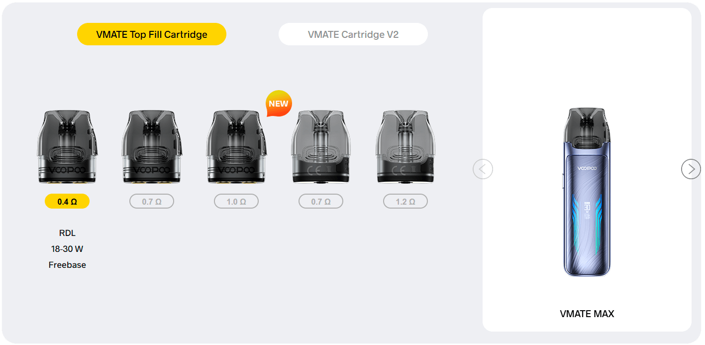 Испарики Vmate Max Испарики Vmate Max