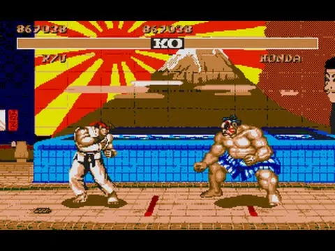 Street Fighter II игровой процесс