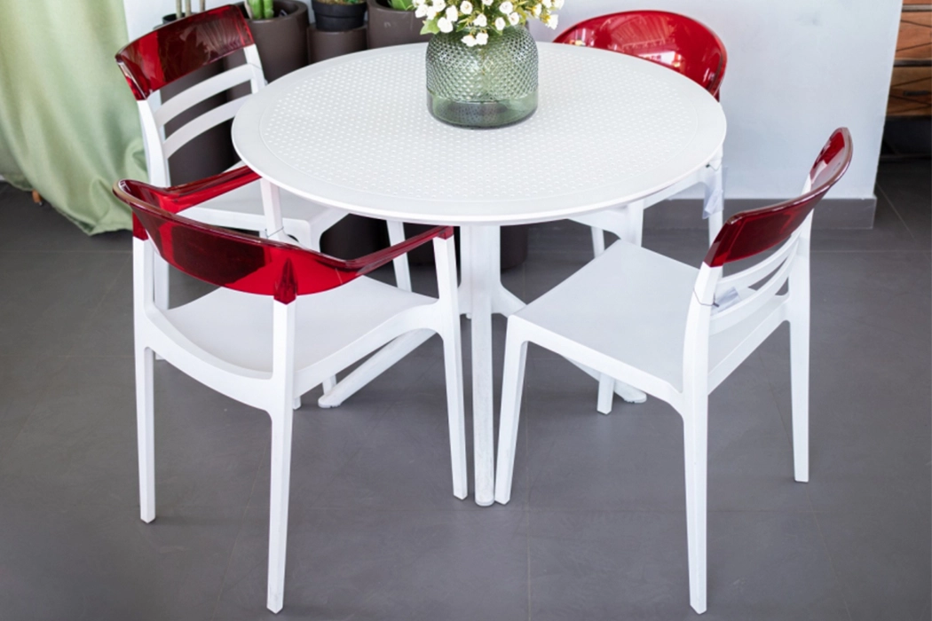 Стол пластиковый обеденный Siesta Contract Sky Table Ø105, белый Стол пластиковый обеденный Siesta Contract Sky Table Ø105, белый.webp