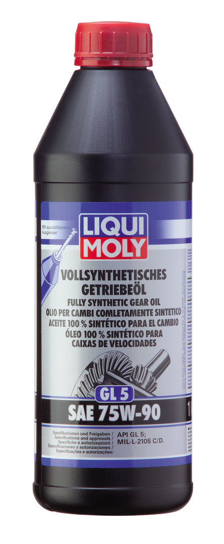 Liqui Moly 75W90 (GL-5) Синтетическое масло
