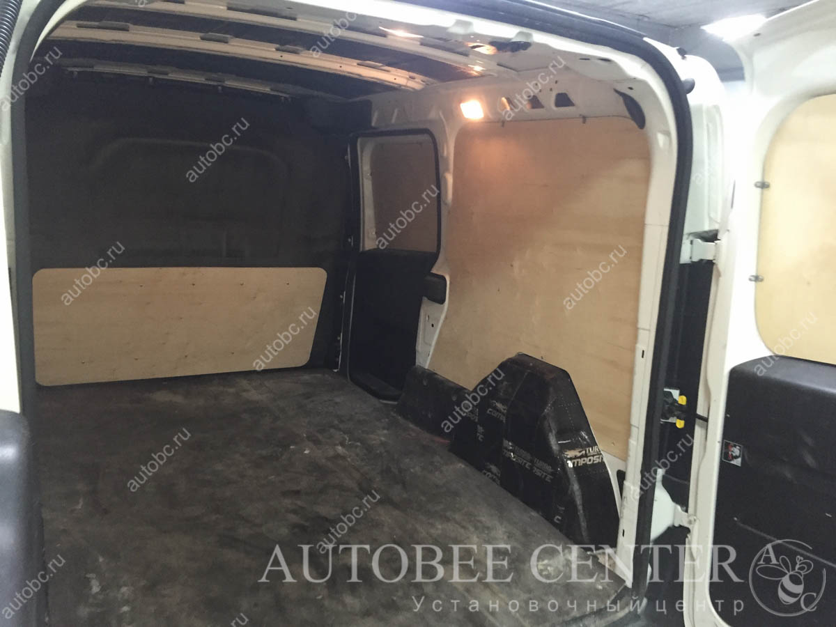 Fiat Doblo (обшивка кузова фанерой Екатеринбург)