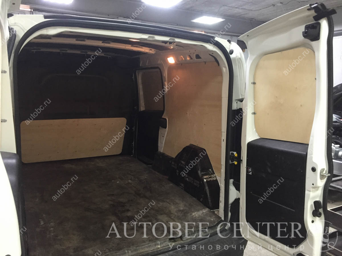 Fiat Doblo (обшивка кузова фанерой Екатеринбург)