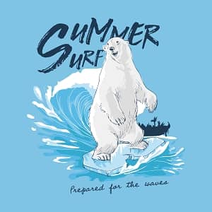 принт Summer Surf