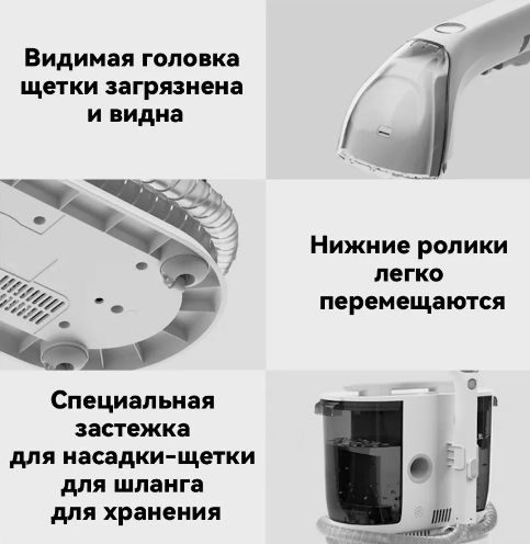 Моющий пылесос Lydsto Cloth Cleaning Machine C2 (YM-C2-03)