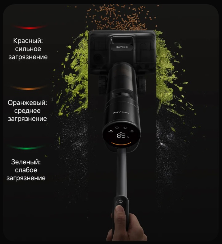 Моющий пылесос Dreame H12 DUAL FlexReach